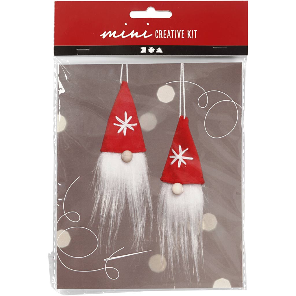 Mini Craft Set, Hanging Christmas Gnome