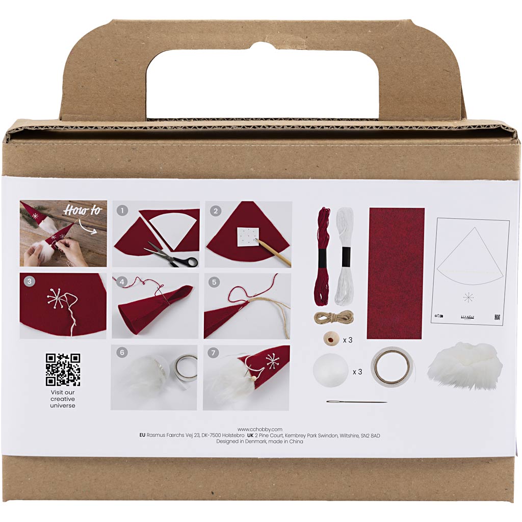 Santa Gnome Craft Kit