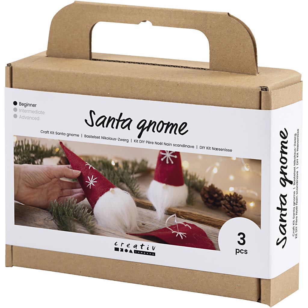 Santa Gnome Craft Kit