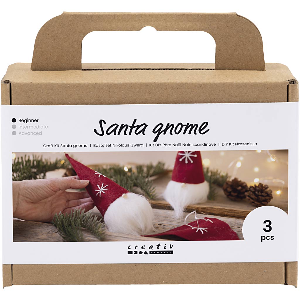 Santa Gnome Craft Kit