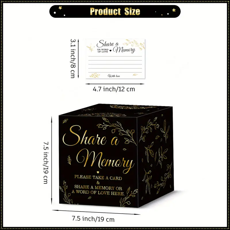 Black & Golden Memory Card Box Set