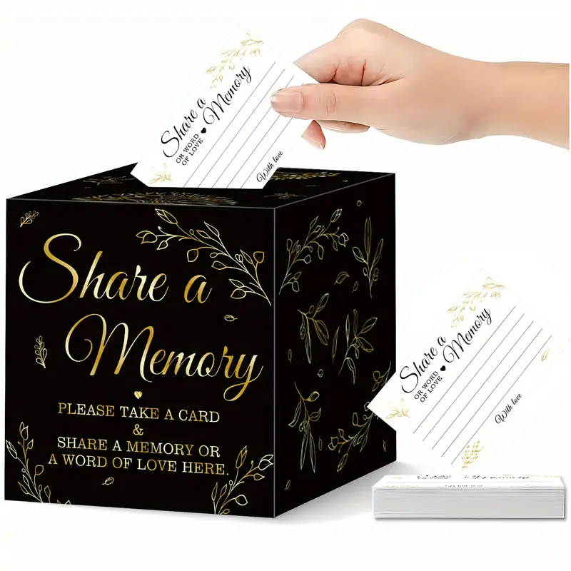 Black & Golden Memory Card Box Set