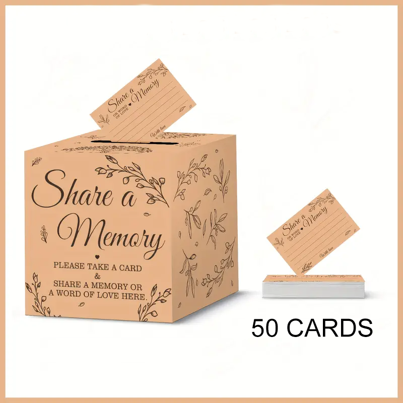 Brown Kraft Memory Card Box Set