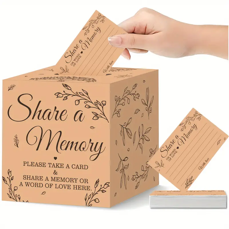 Brown Kraft Memory Card Box Set