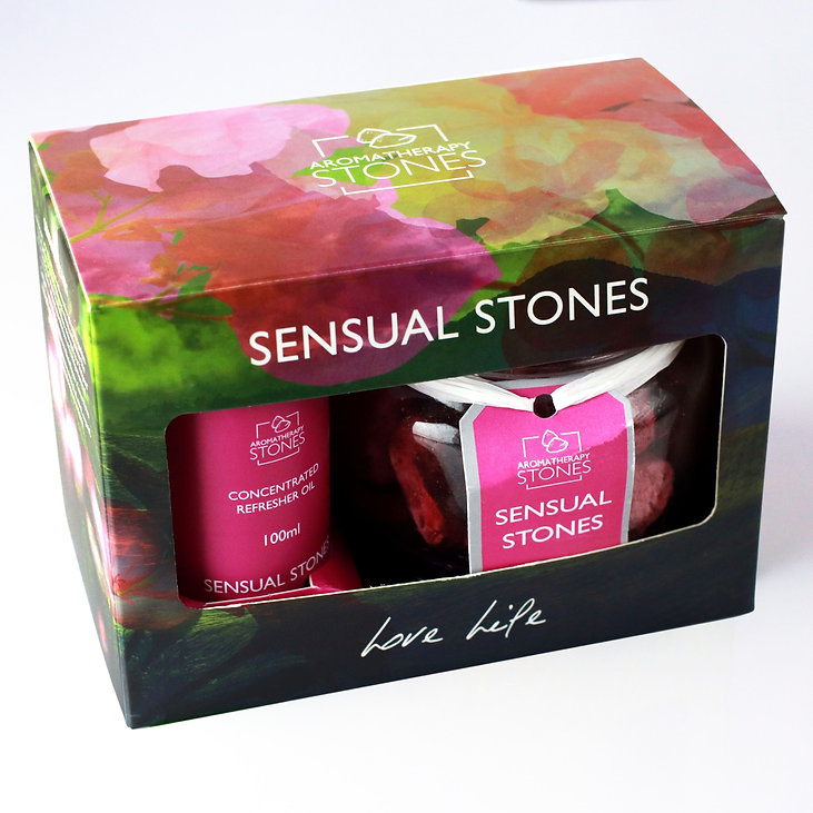 Aromatherapy Sensual Stones Gift Set