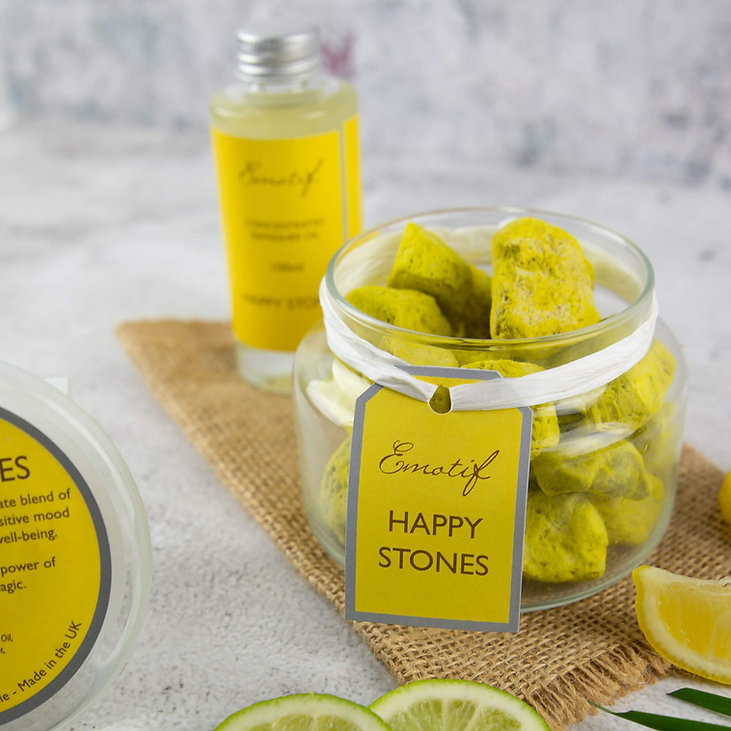 Aromatherapy Happy Stones Gift Set