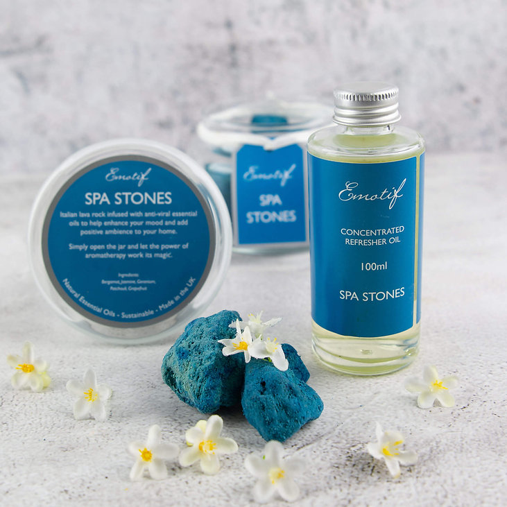 Aromatherapy Spa Stones Gift Set