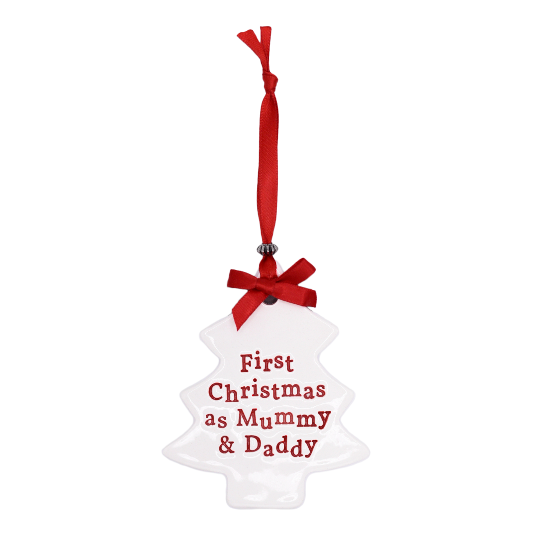 First Christmas as Mummy & Daddy - Christmas Decoration