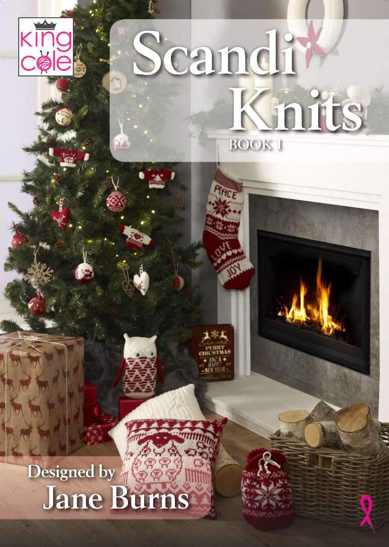 King Cole Scandi Knits Book 1 - Christmas Knitting Pattern Booklet