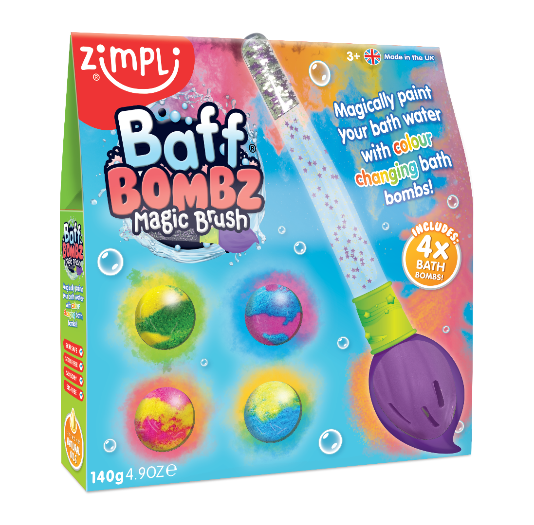 Zimpli Kids Baff Bombz Magic Brush