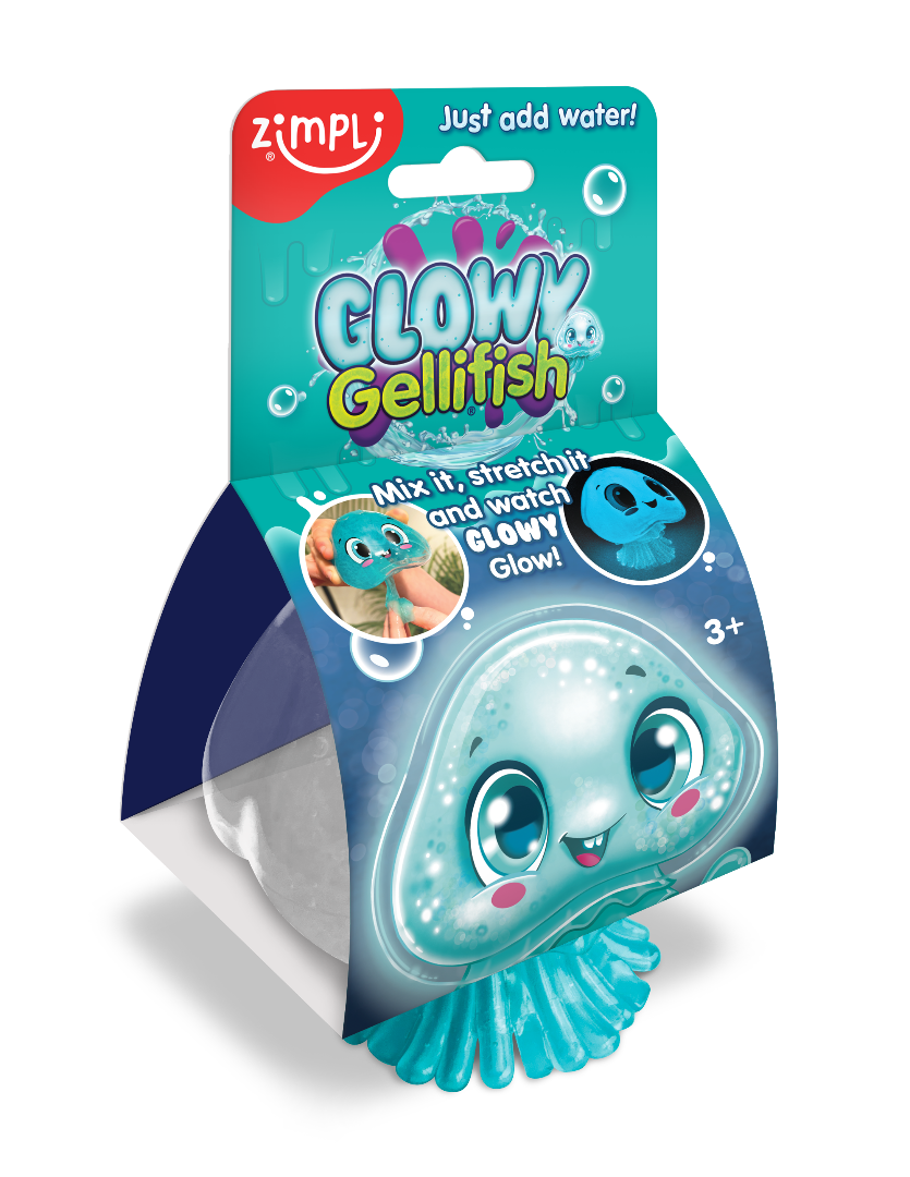 Zimpli Kids Glowy GelliFish Toy