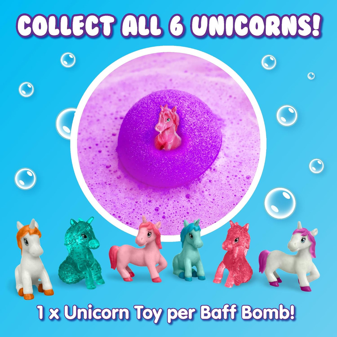 Zimpli Kids Large Unicorn Surprise Bath Bomb