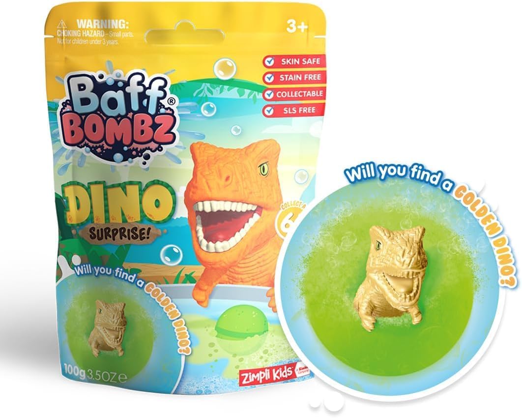 Zimpli Kids Large Dino Surprise Bath Bomb