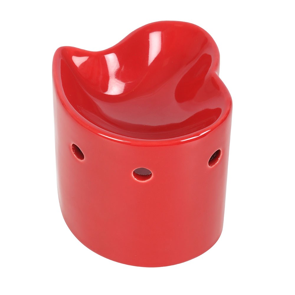 Red Heart Oil Burner & Wax Warmer