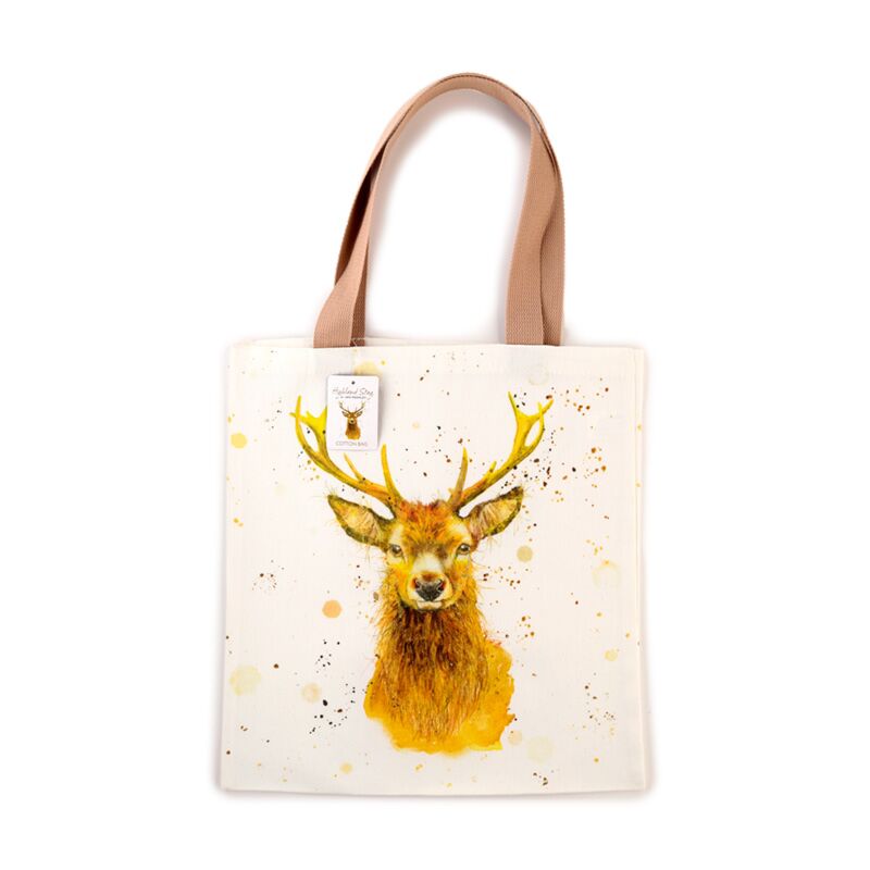 Jan Pashley Stag Reusable Tote Bag