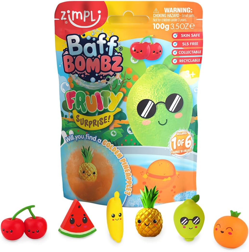 Zimpli Kids Large Fruity Surprise Bath Bomb