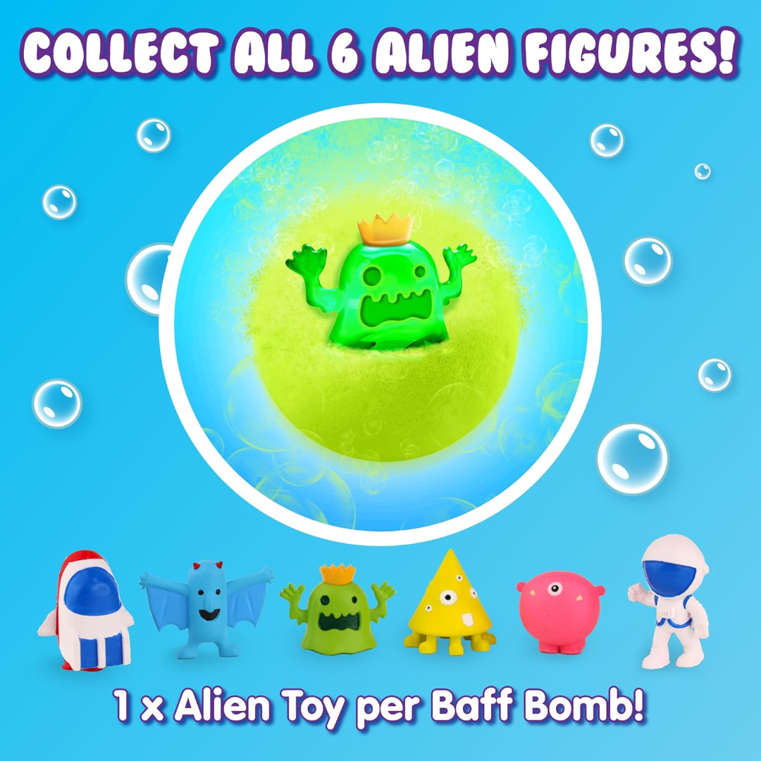 Zimpli Kids Large Alien Surprise Bath Bomb