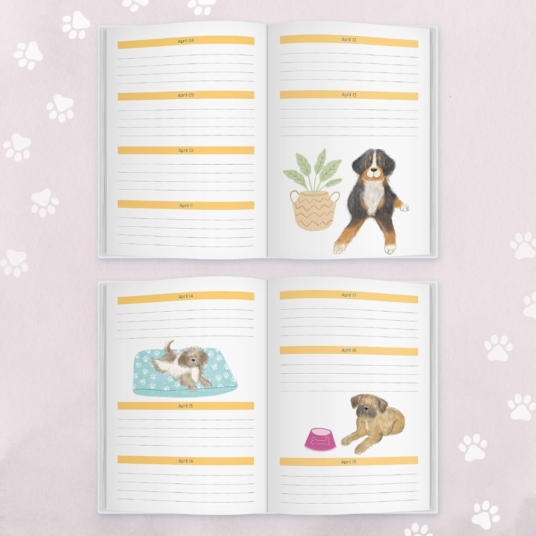 Perpetual Planner for Dog Lovers (Hardback)