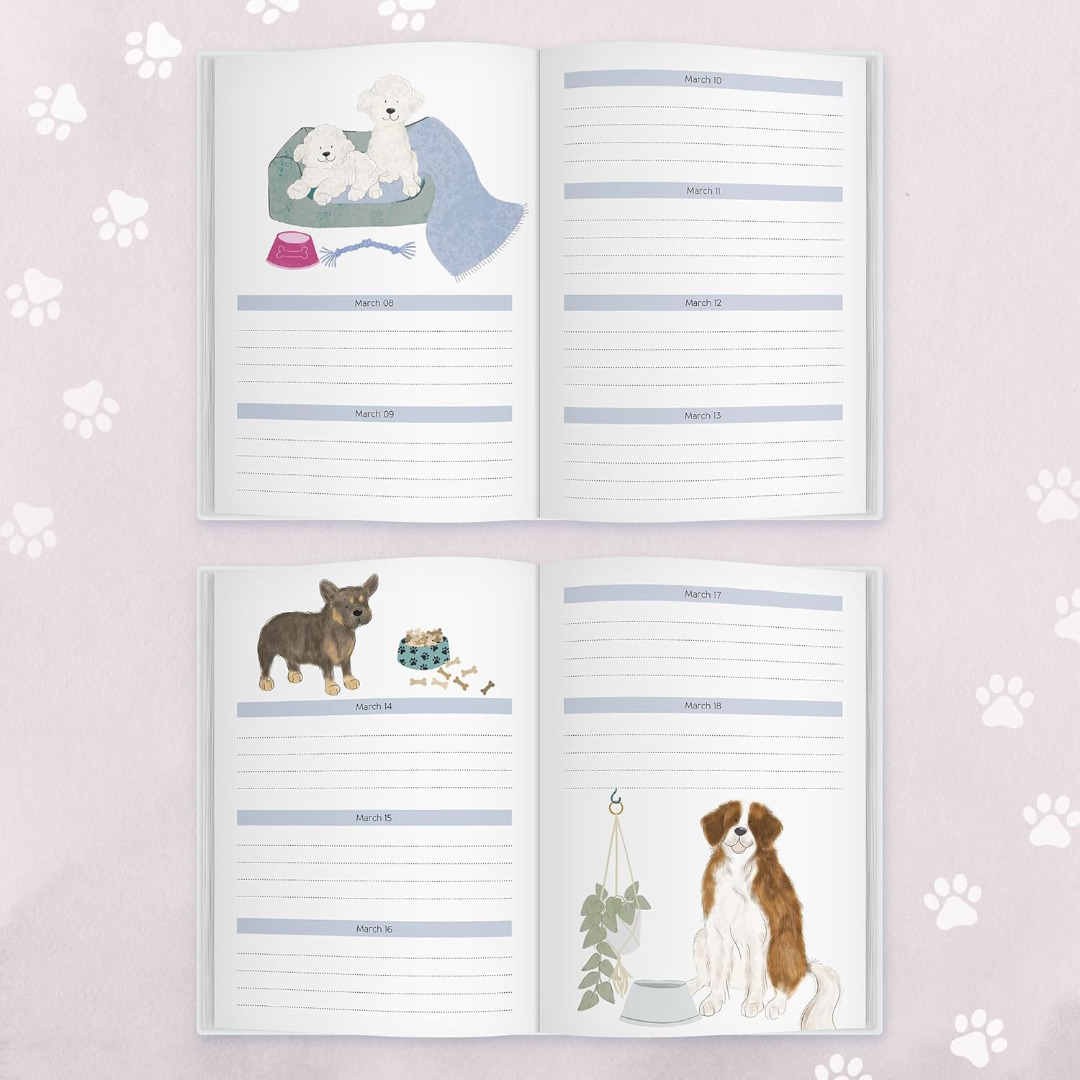 Perpetual Planner for Dog Lovers (Hardback)