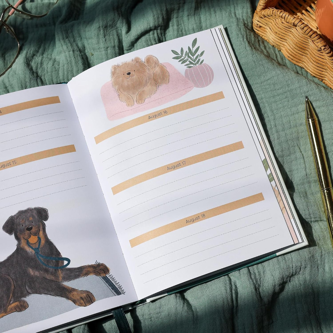 Perpetual Planner for Dog Lovers (Hardback)