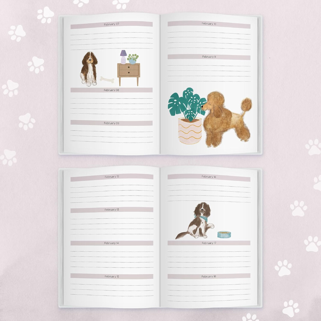 Perpetual Planner for Dog Lovers (Hardback)