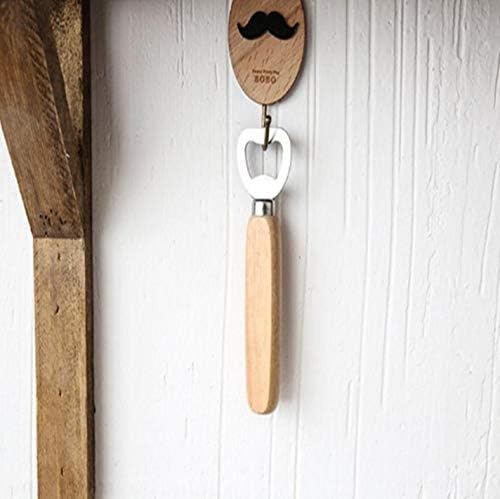 Bottle Opener with Wooden Handle