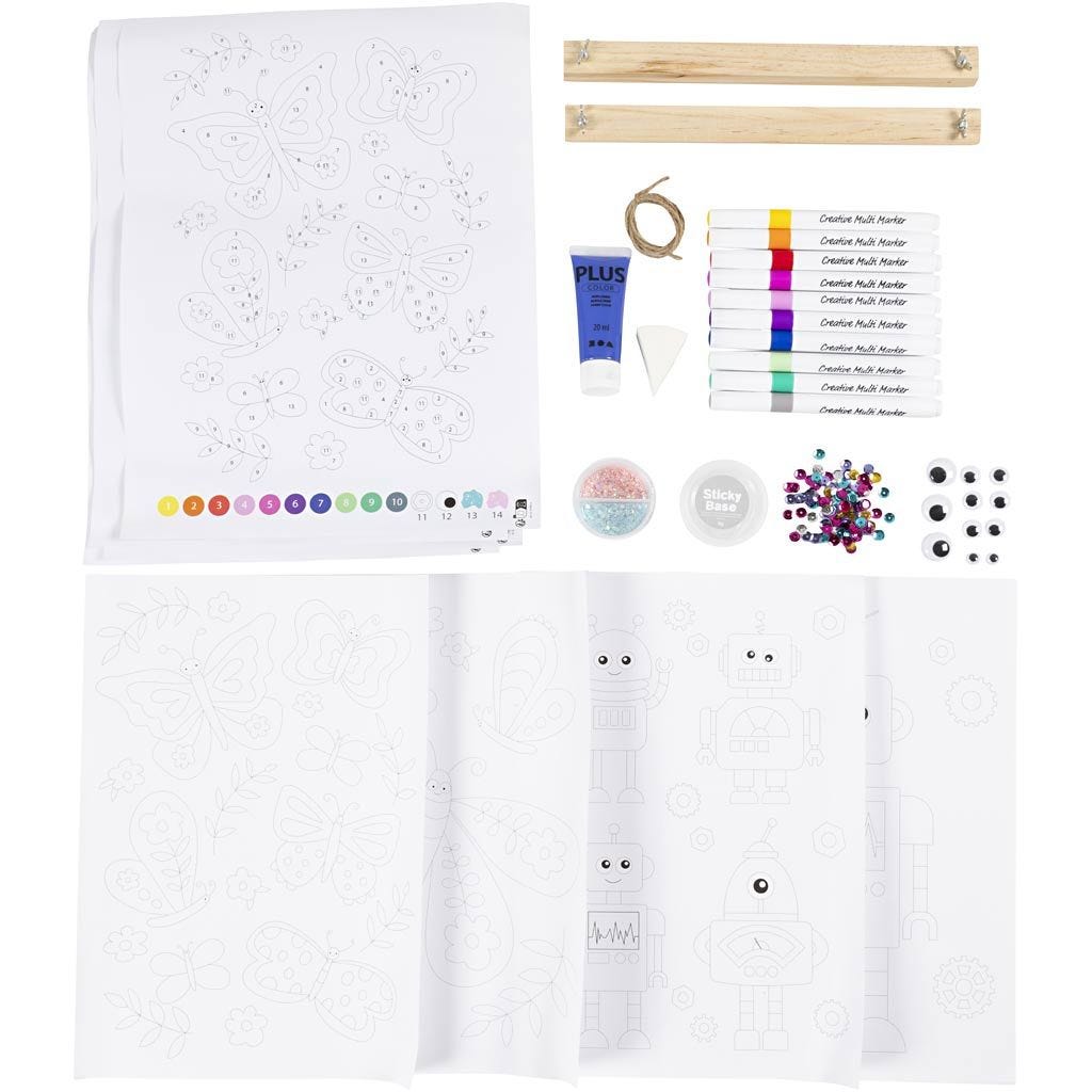 Poster Colouring Craft Kit