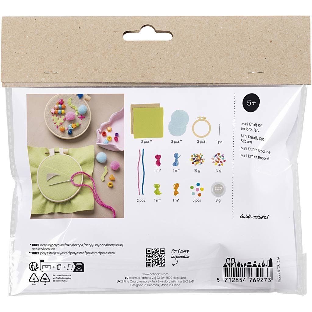 Embroidery Craft Kit