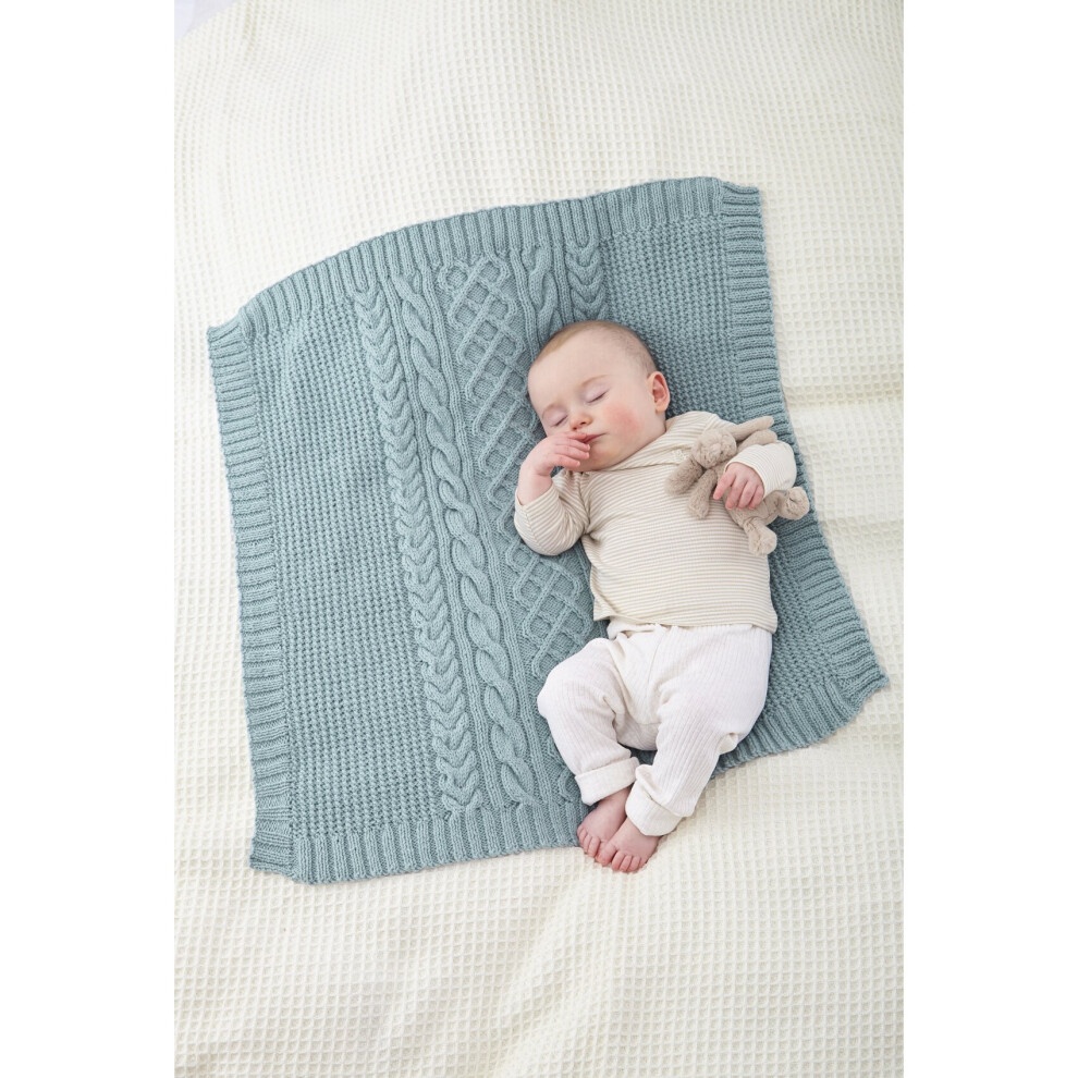 King Cole Newborn Baby Knits Book 4 - Little Book of Blankets