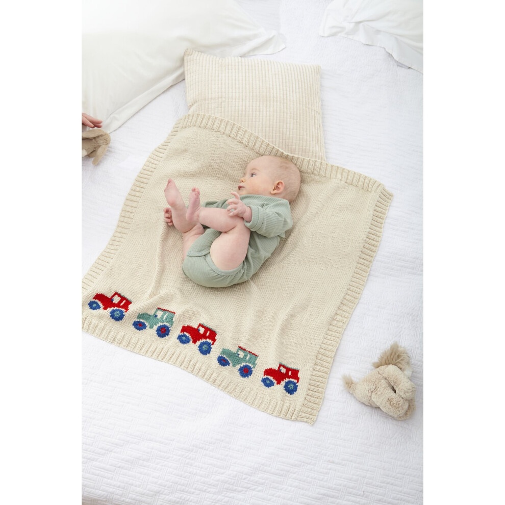 King Cole Newborn Baby Knits Book 4 - Little Book of Blankets