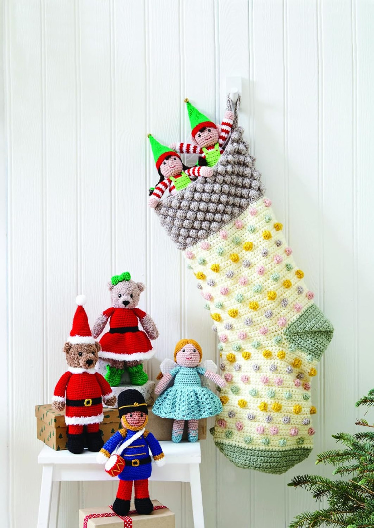 King Cole Christmas Crochet Book 8