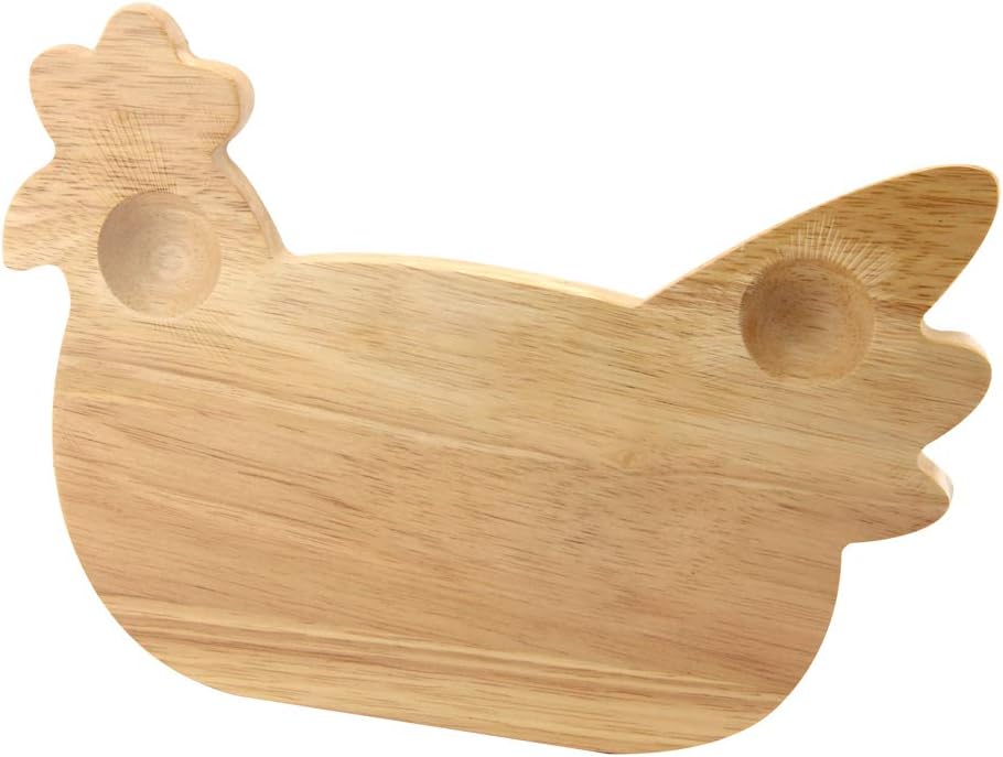 Wooden Breakfast Board - Chicken