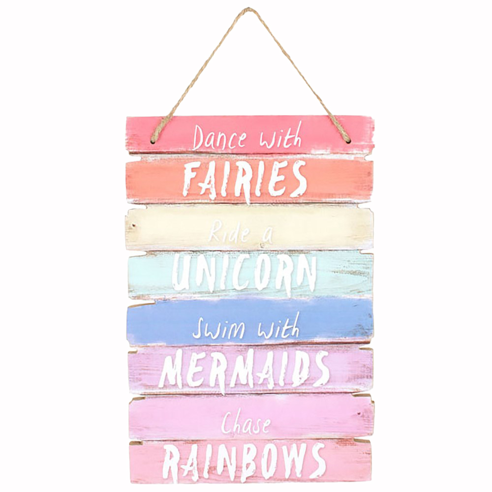 Dance With Fairies Hanging Plaque