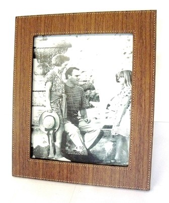 Personalised PU Leather Photo Frame ~ 8'' x 10''