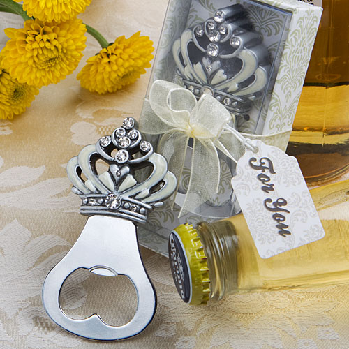 Crown Design Bottle Opener Wedding Anniversary Party Favors