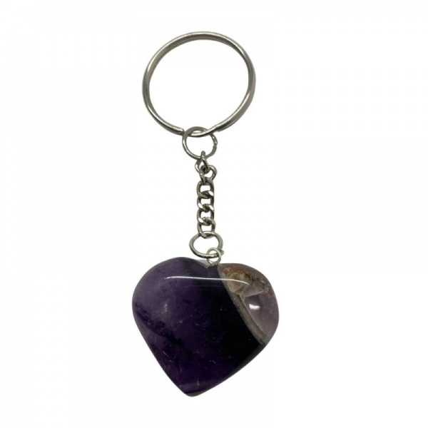 Crystal Heart Keychain