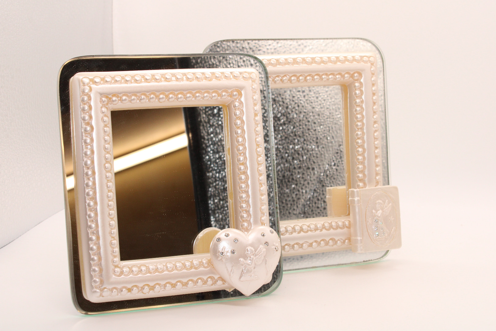 Italian Diamante Fairy Mirror / Photo Frame