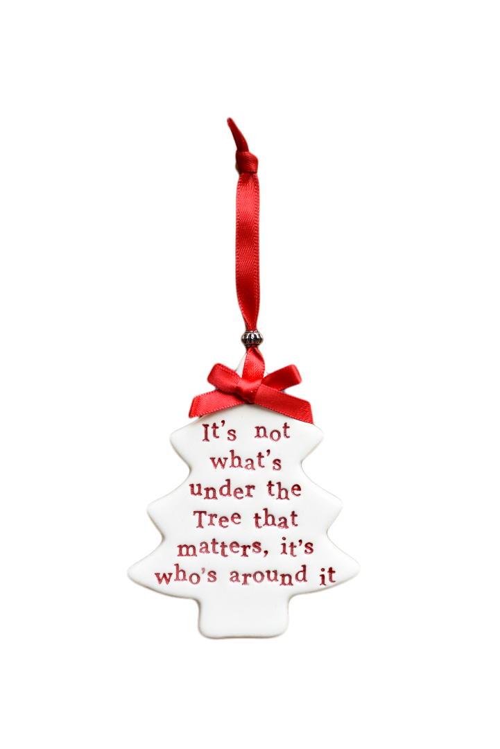 It's Not What's Under the Tree ... Christmas Decoration