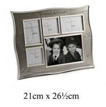 Silver Plated Multi Photo Frame