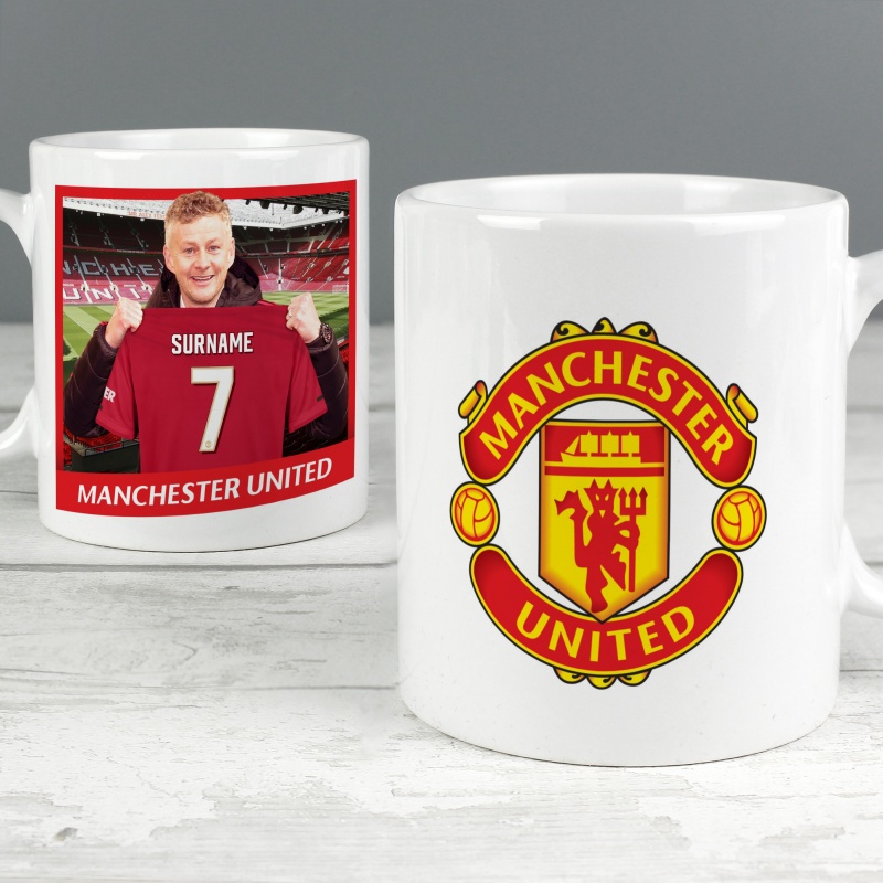 Personalised Manchester United Manager Mug