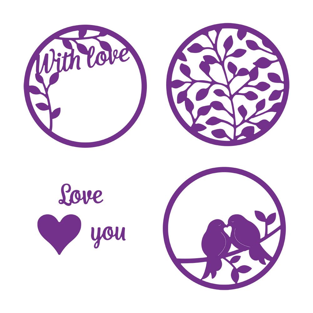 Gemini Elements Metal Die ~ Interchangeable Love