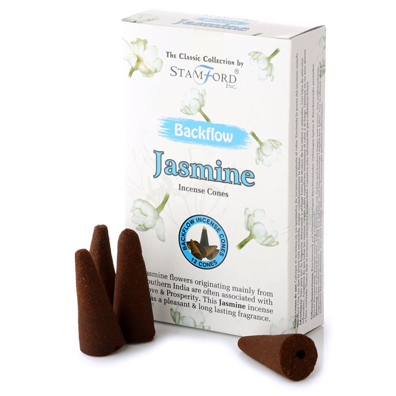 Stamford Backflow Incense Cones - Jasmine