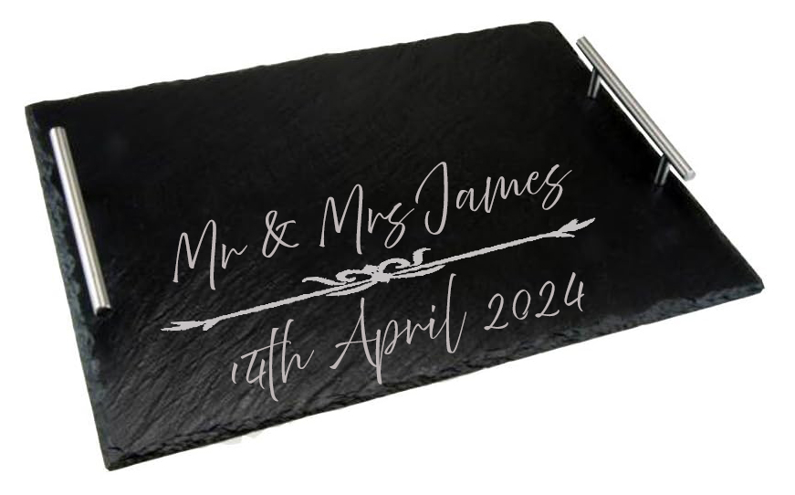 Personalised Slate Serving Tray