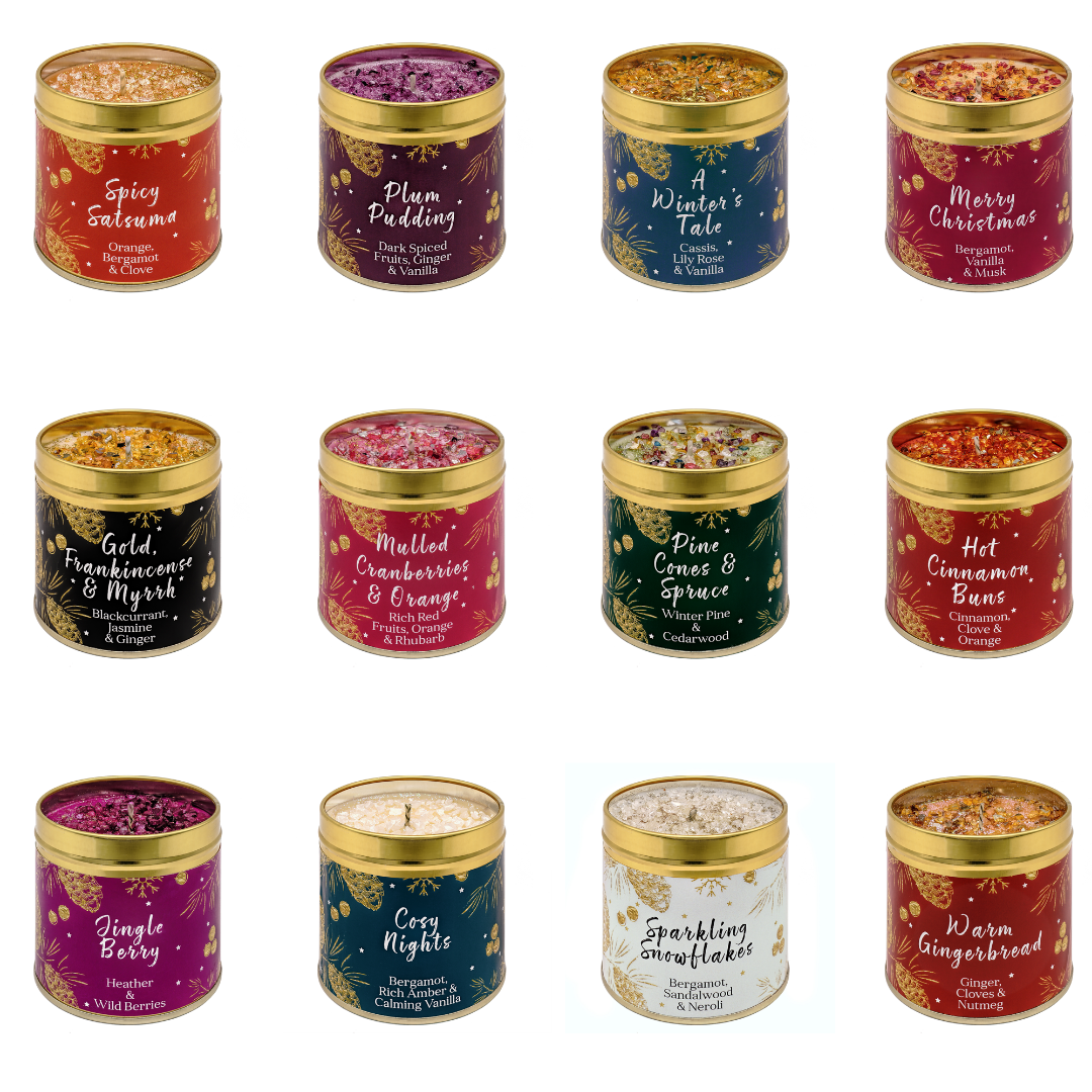 Seriously Scented Christmas Elegance Candle Collection