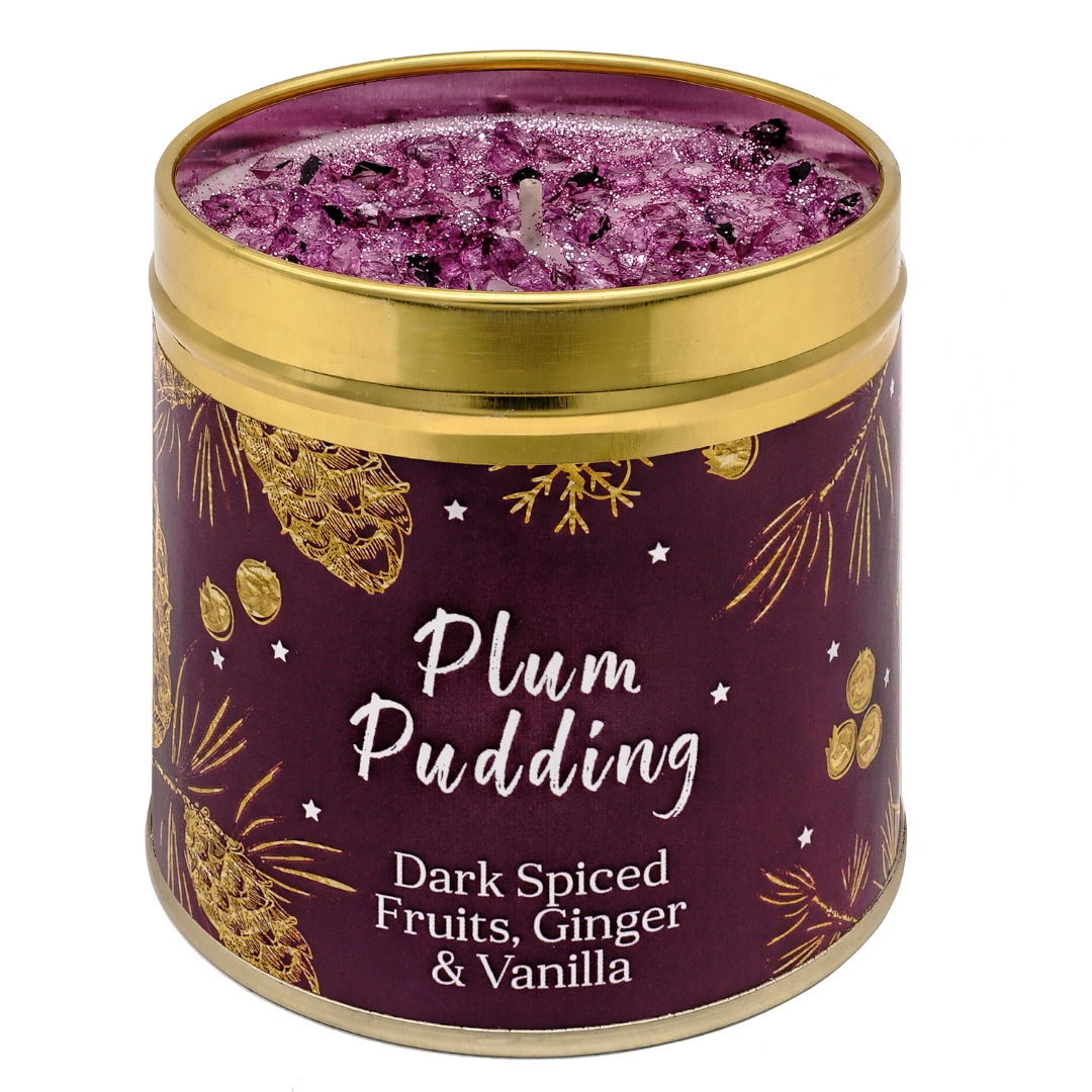 Seriously Scented Christmas Elegance Candle Collection - Plum Pudding