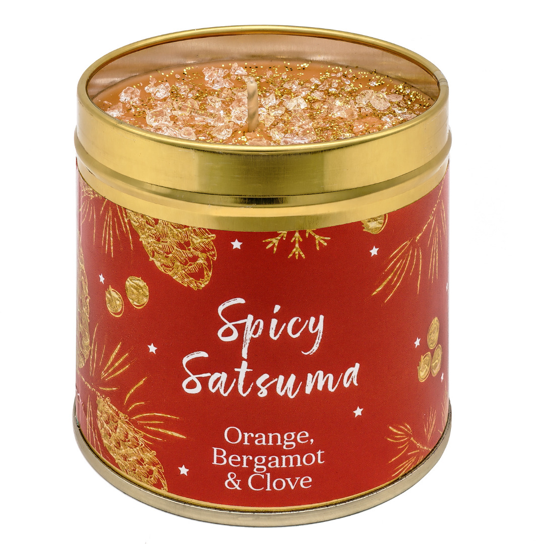 Seriously Scented Christmas Elegance Candle Collection - Spicy Satsuma