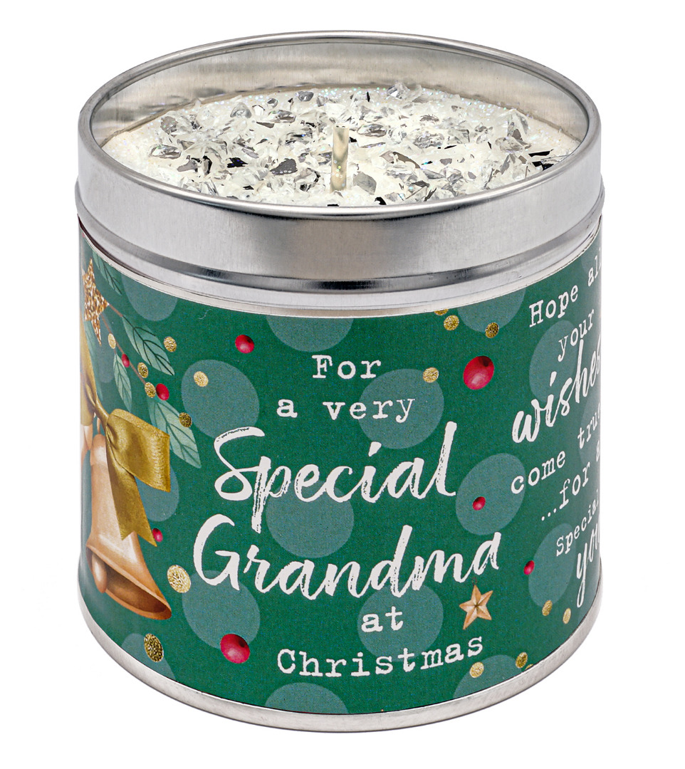 Just Because Christmas - Scented Festive Candles - Grandma