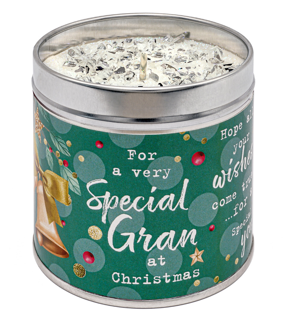 Just Because Christmas - Scented Festive Candles - Gran