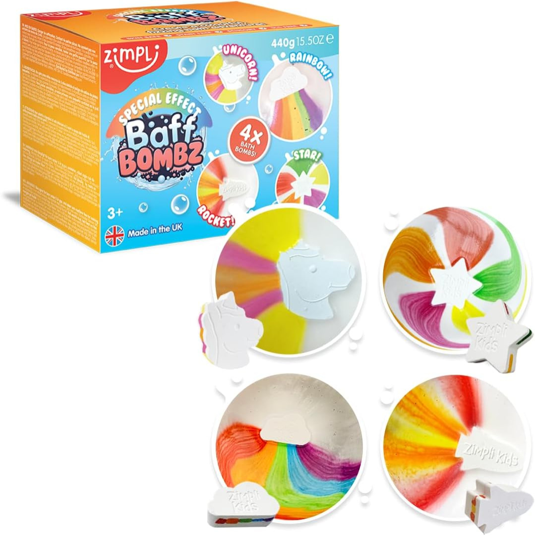 Zimpli Kids Special Effect Baff Bombz Bath Toy