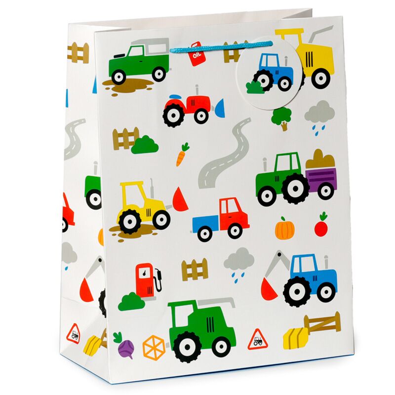 Little Tractors Gift Bag - Large